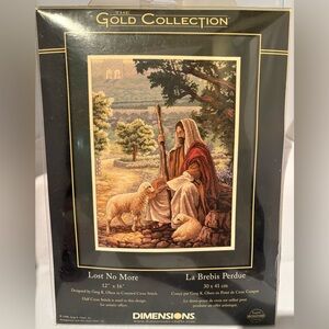 Dimensions Gold Collection Cross Stitch Kit Jesus Lost No More 3867 Greg Olsen